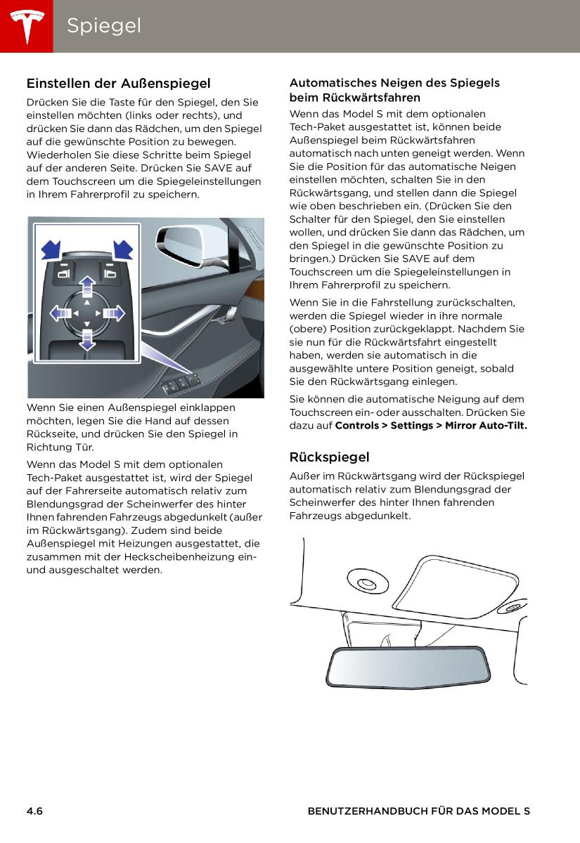 Tesla S Handbuch / page 46