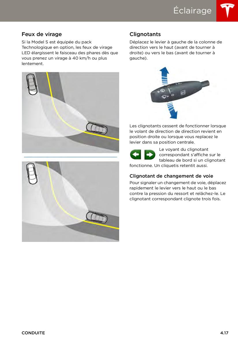 Tesla S manuel du proprietaire / page 63