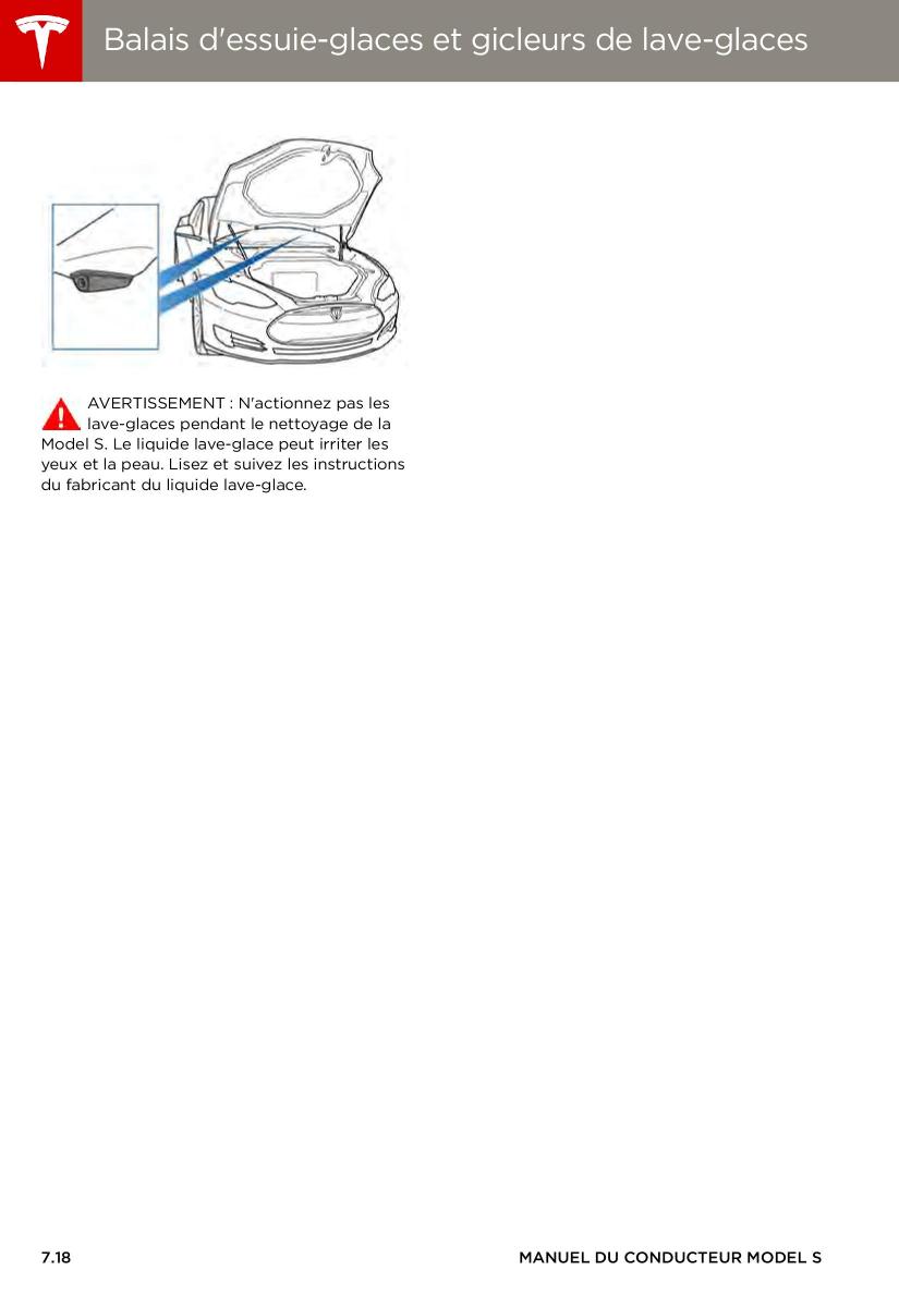 Tesla S manuel du proprietaire / page 140
