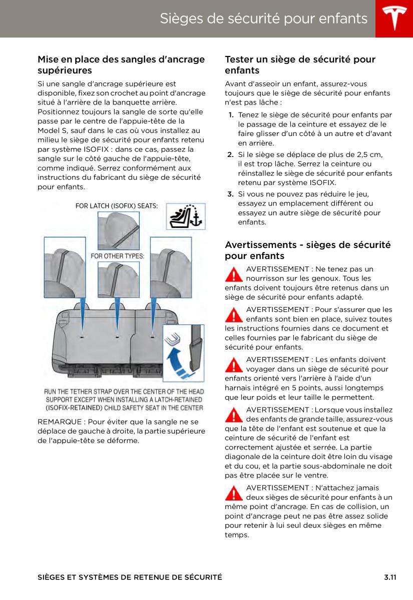 Tesla S manuel du proprietaire / page 35