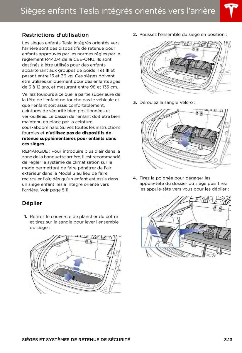 Tesla S manuel du proprietaire / page 37