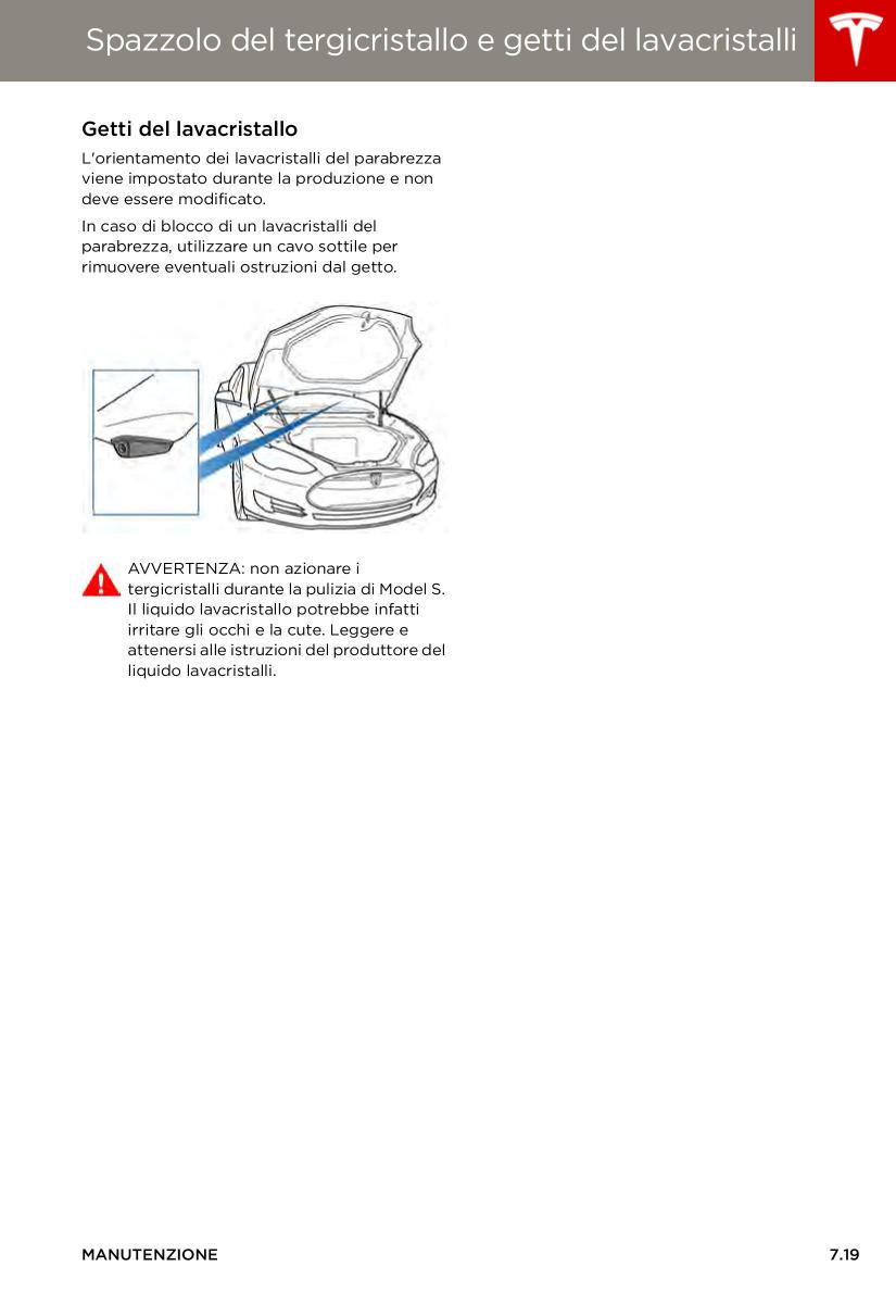 Tesla S manuale del proprietario / page 135