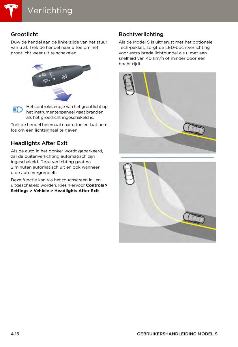 Tesla S handleiding / page 56