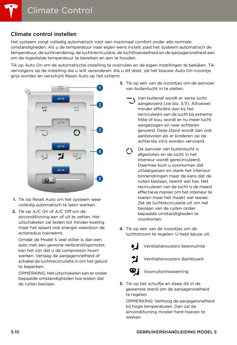 Tesla S handleiding / page 80