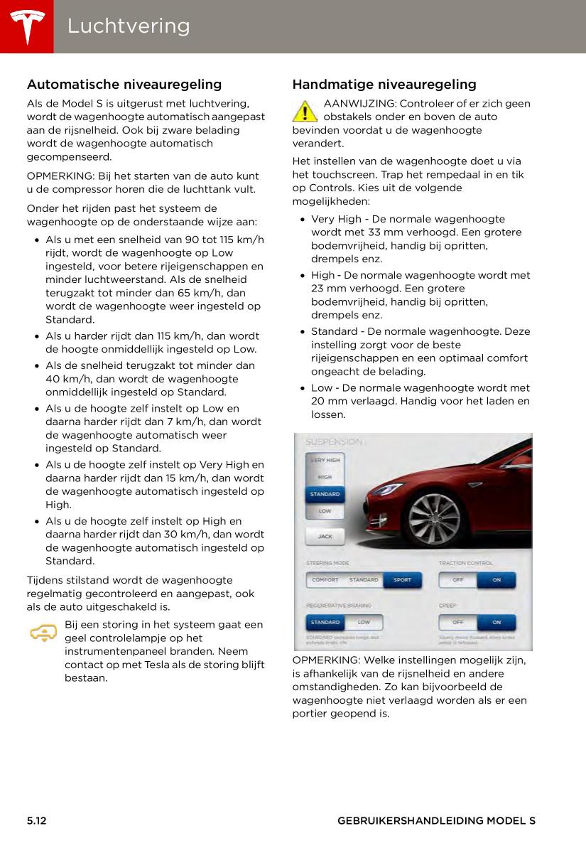 Tesla S handleiding / page 82