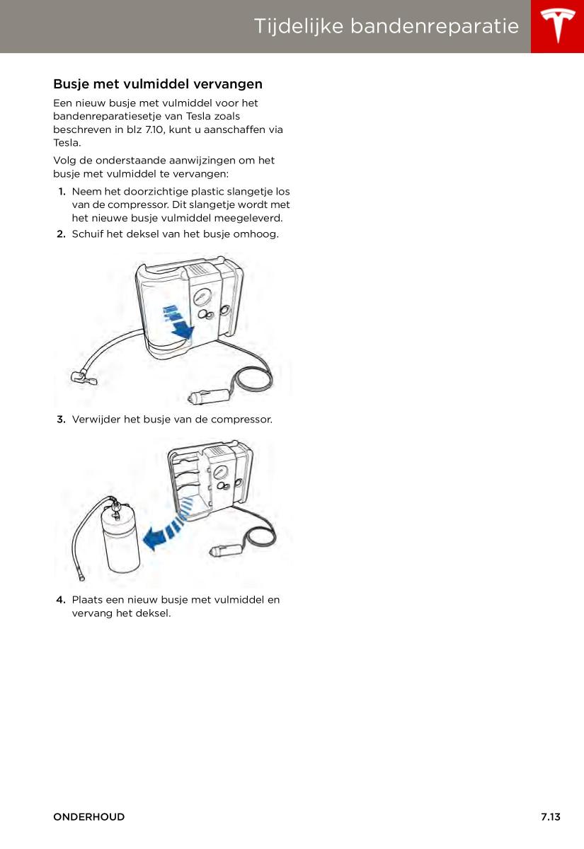 Tesla S handleiding / page 119