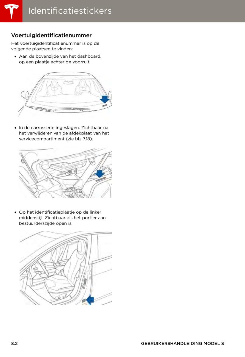 Tesla S handleiding / page 136