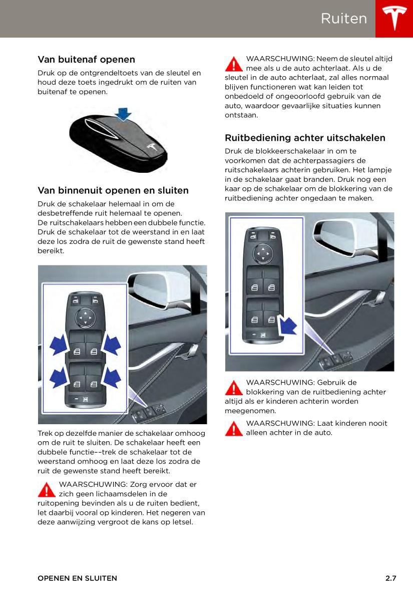 Tesla S handleiding / page 15