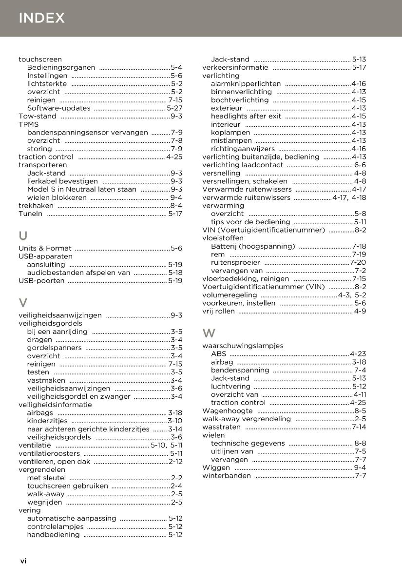 Tesla S handleiding / page 160