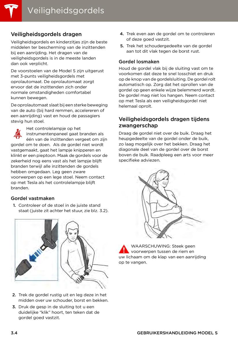 Tesla S handleiding / page 26