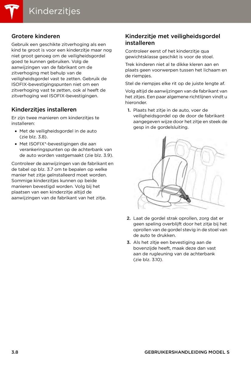 Tesla S handleiding / page 30