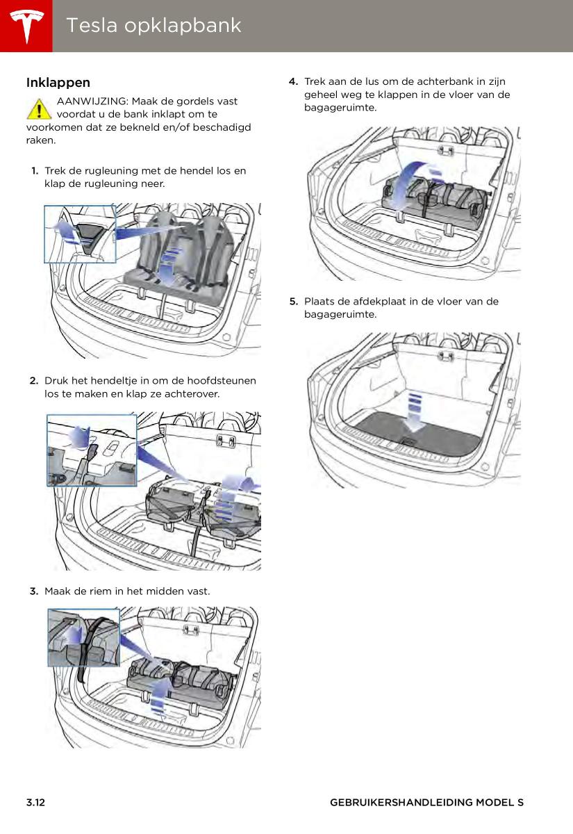 Tesla S handleiding / page 34