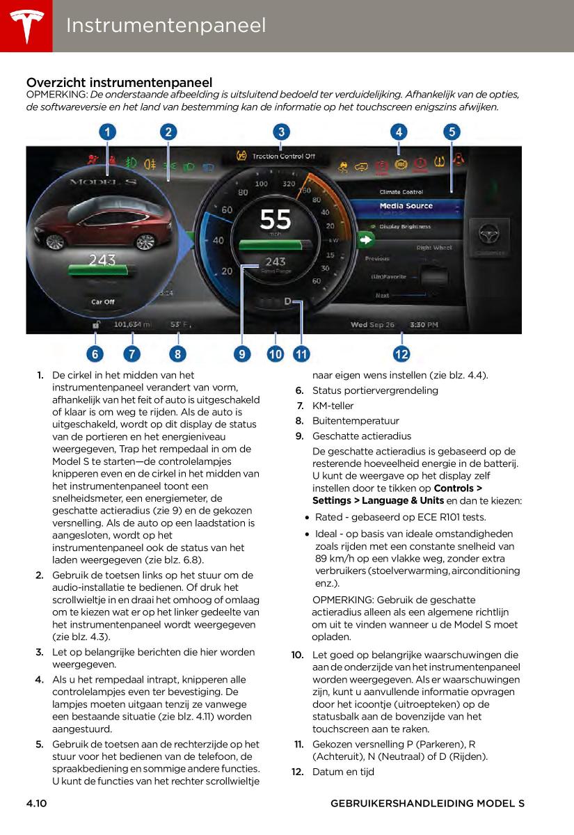 Tesla S handleiding / page 50