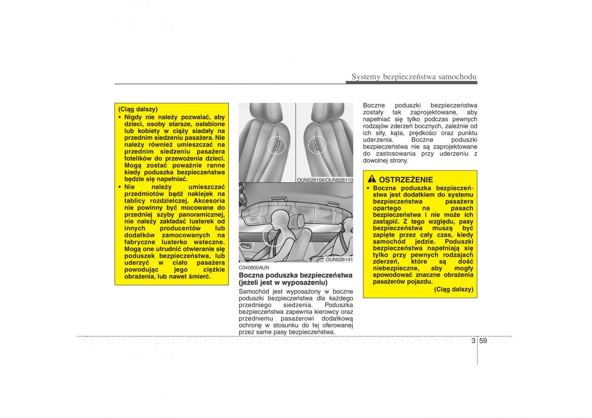 KIA Carens II 2 instrukcja obslugi / page 81