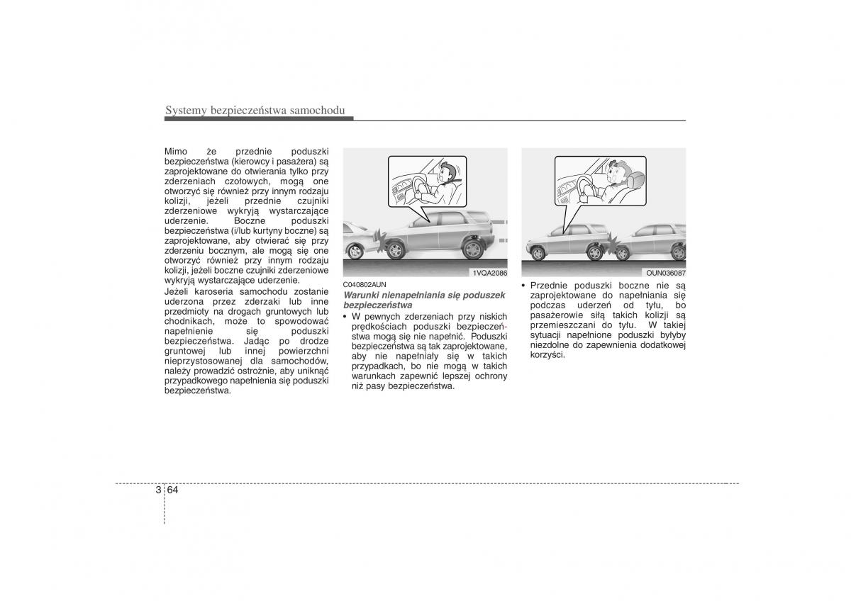 KIA Carens II 2 instrukcja obslugi / page 86