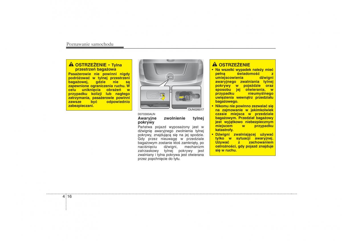 KIA Carens II 2 instrukcja obslugi / page 111