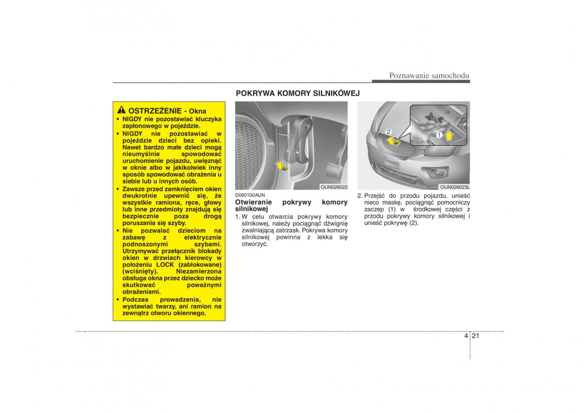 KIA Carens II 2 instrukcja obslugi / page 116