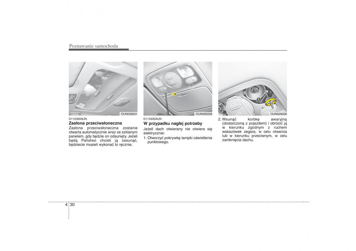 KIA Carens II 2 instrukcja obslugi / page 125