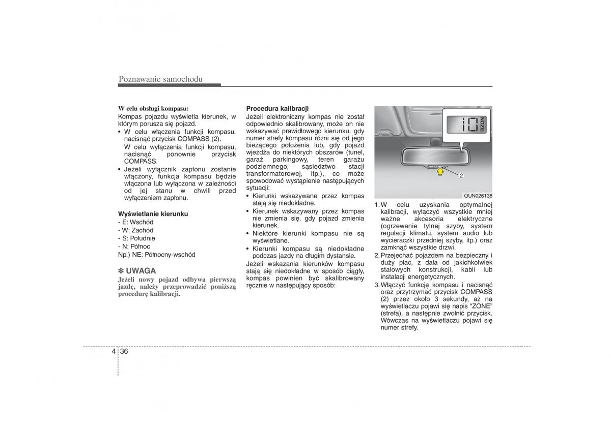 KIA Carens II 2 instrukcja obslugi / page 131