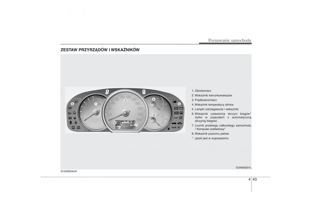 KIA Carens II 2 instrukcja obslugi / page 138