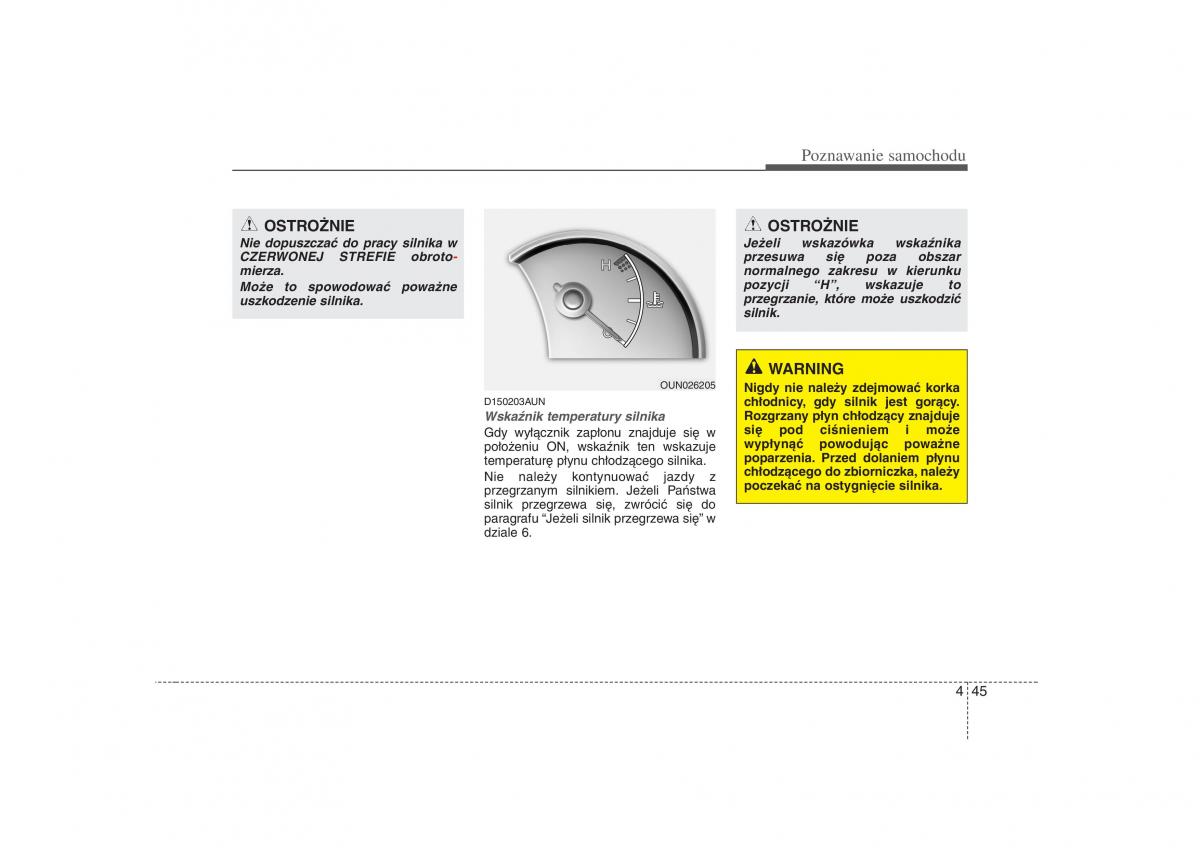 KIA Carens II 2 instrukcja obslugi / page 140