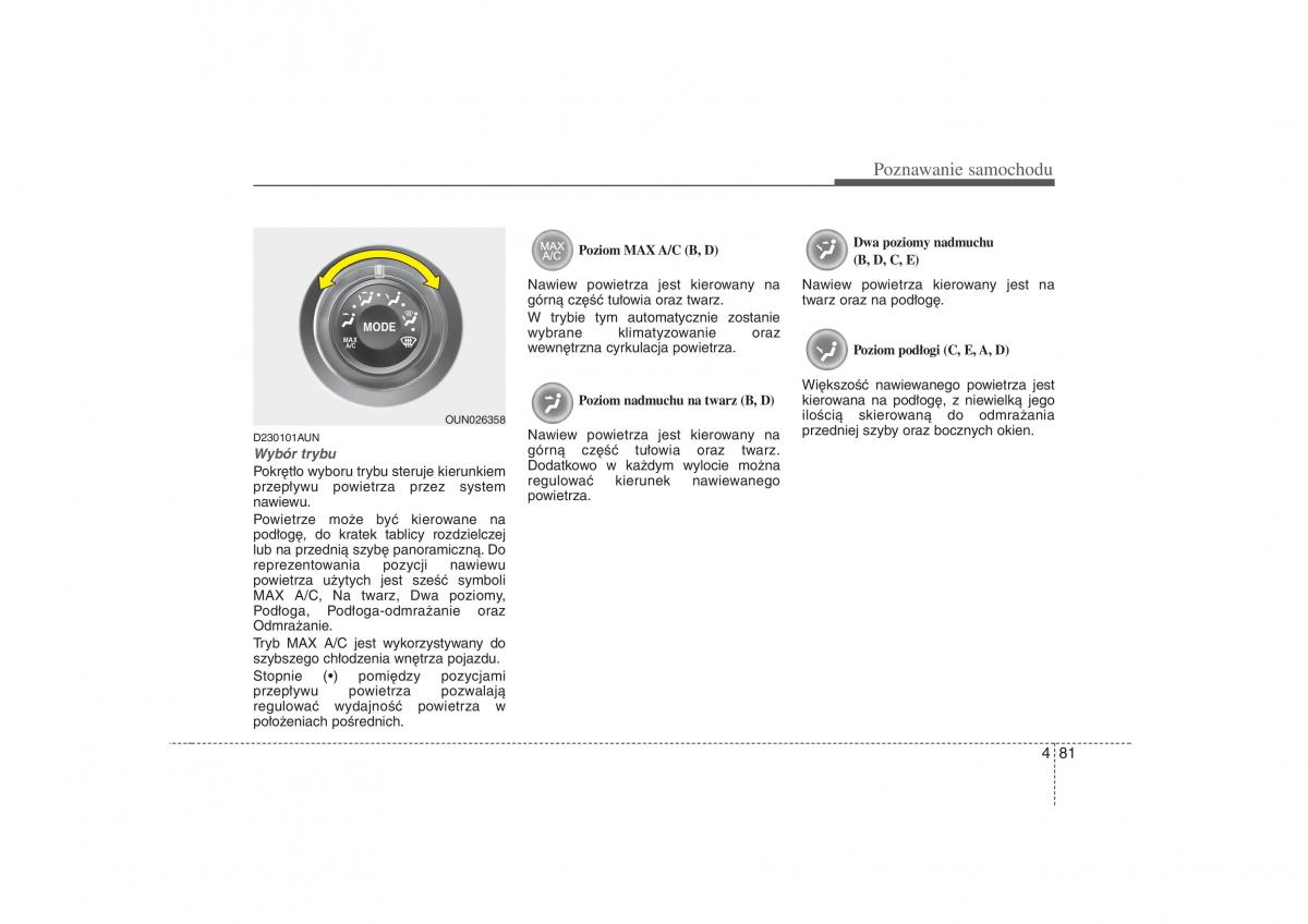 KIA Carens II 2 instrukcja obslugi / page 176