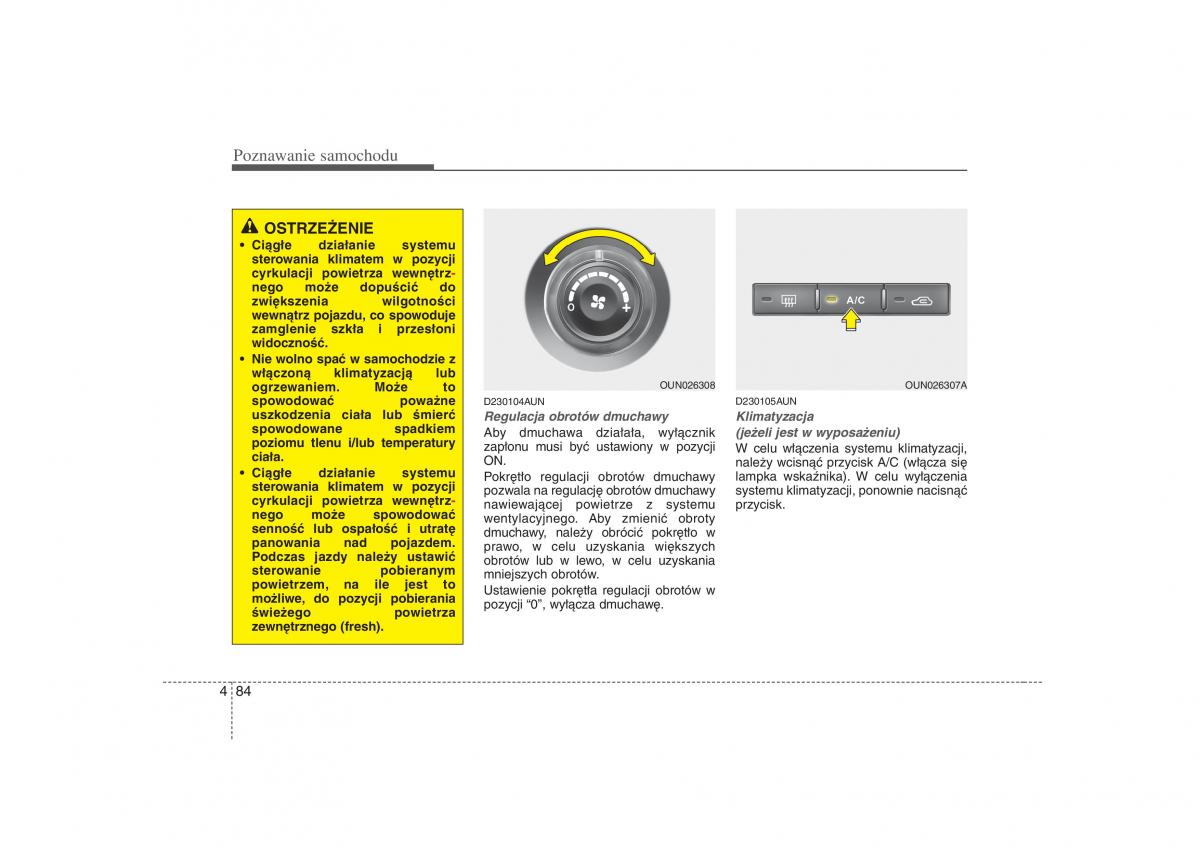 KIA Carens II 2 instrukcja obslugi / page 179