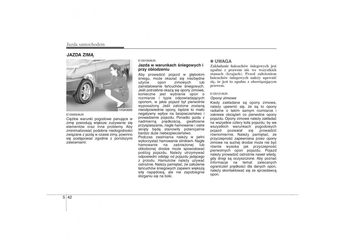 KIA Carens II 2 instrukcja obslugi / page 250