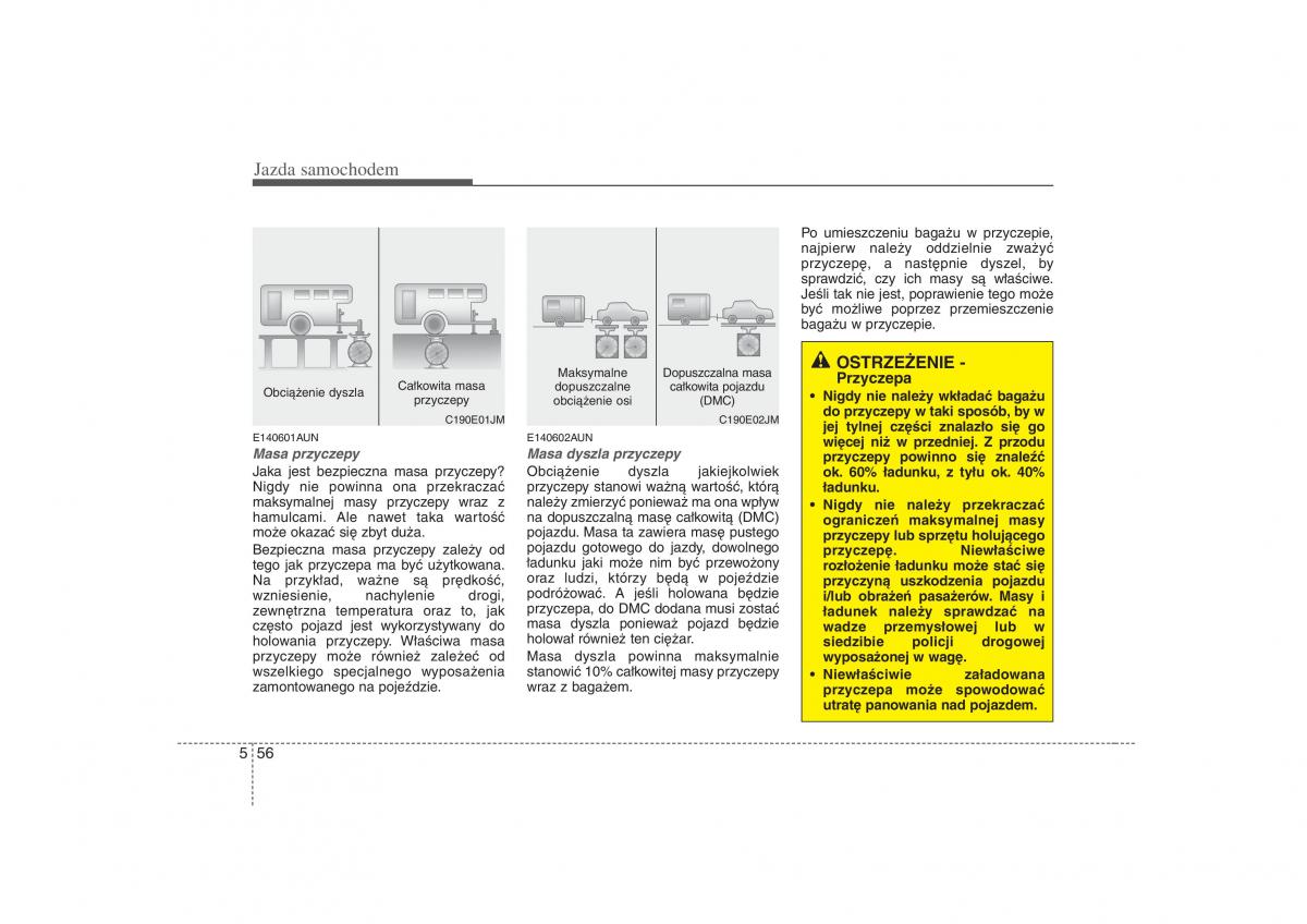 KIA Carens II 2 instrukcja obslugi / page 264