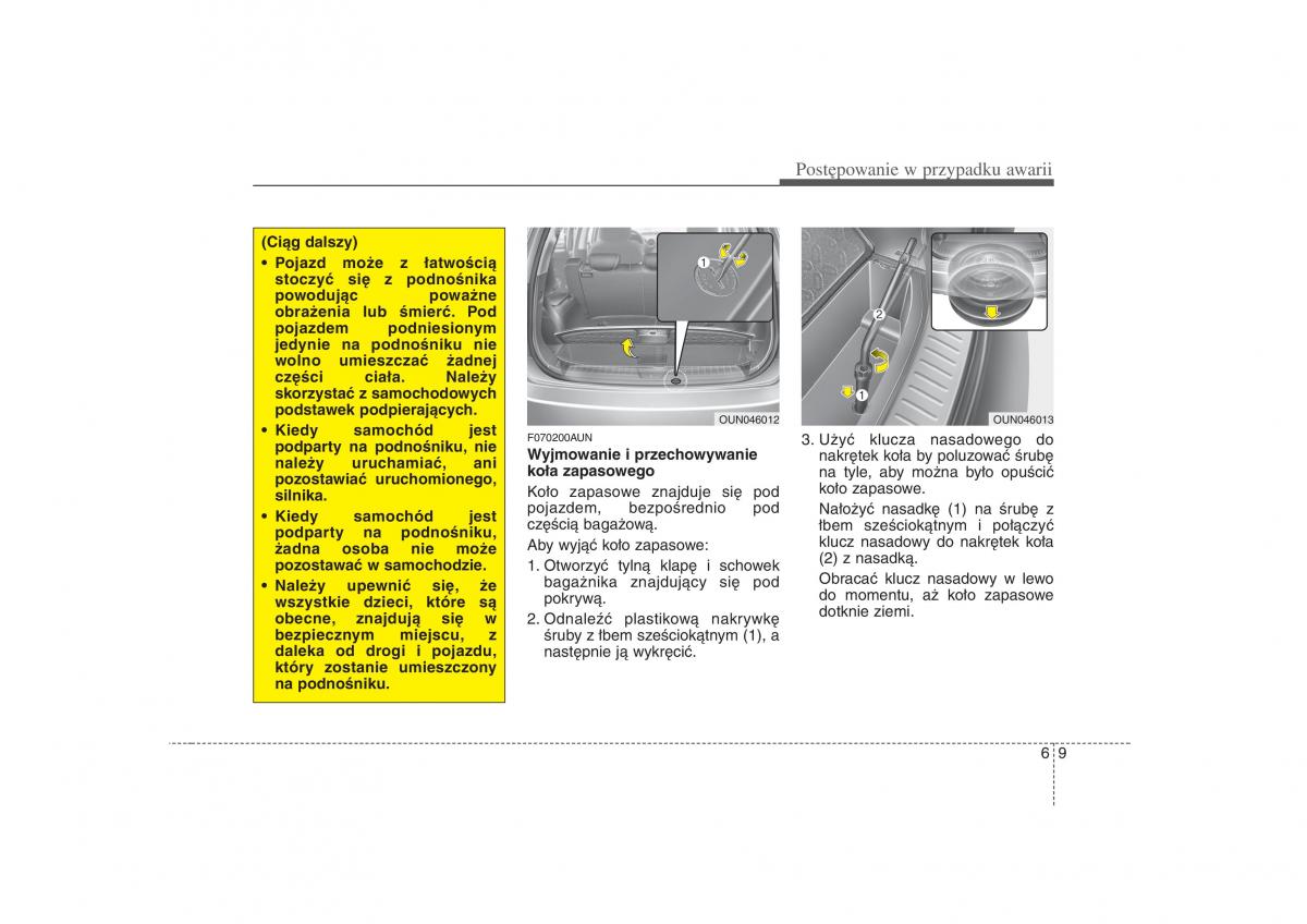 KIA Carens II 2 instrukcja obslugi / page 274