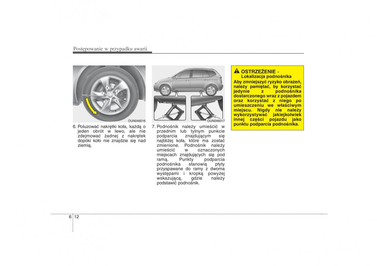 KIA Carens II 2 instrukcja obslugi / page 277