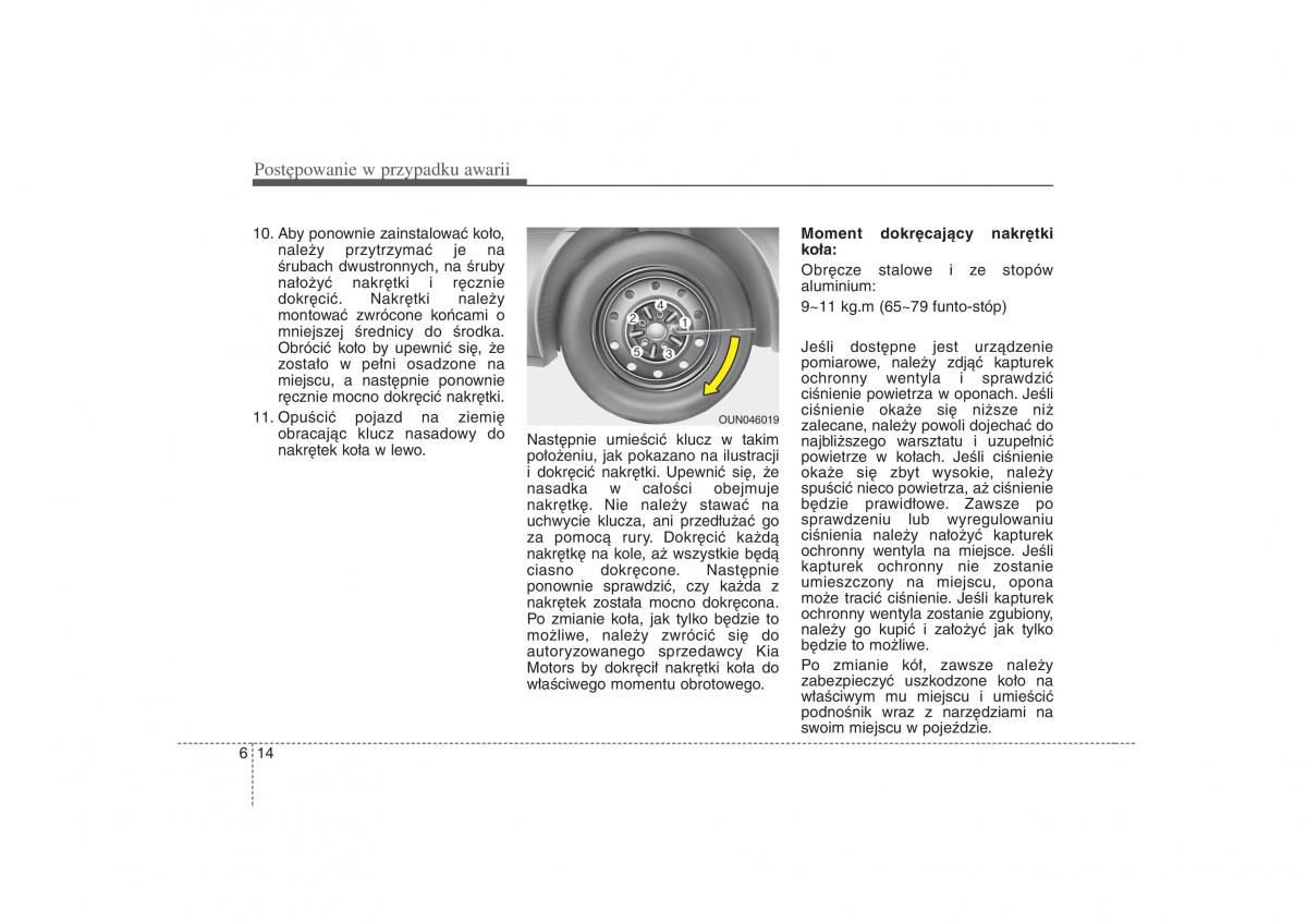 KIA Carens II 2 instrukcja obslugi / page 279