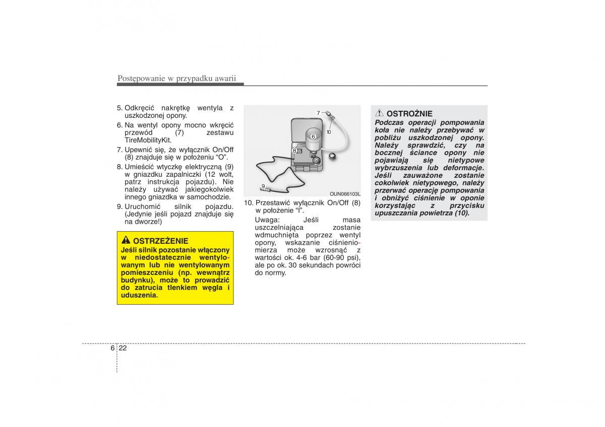 KIA Carens II 2 instrukcja obslugi / page 287