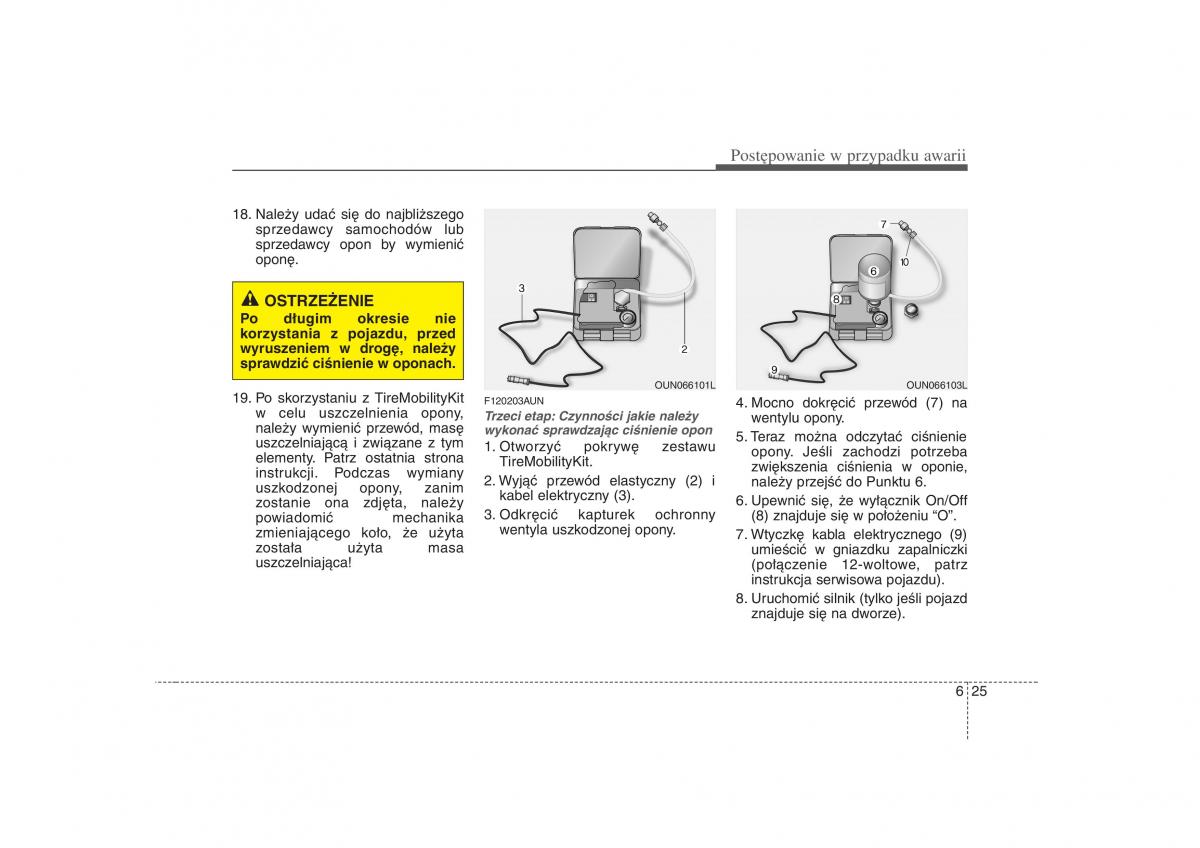 KIA Carens II 2 instrukcja obslugi / page 290