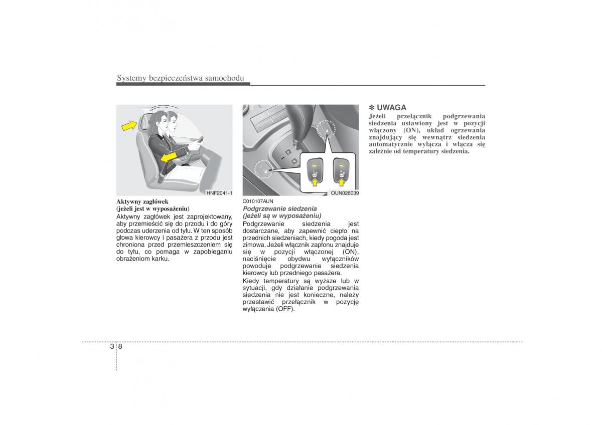 KIA Carens II 2 instrukcja obslugi / page 30