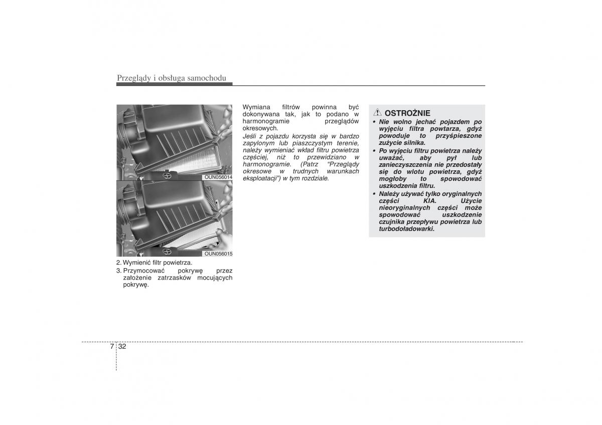 KIA Carens II 2 instrukcja obslugi / page 329