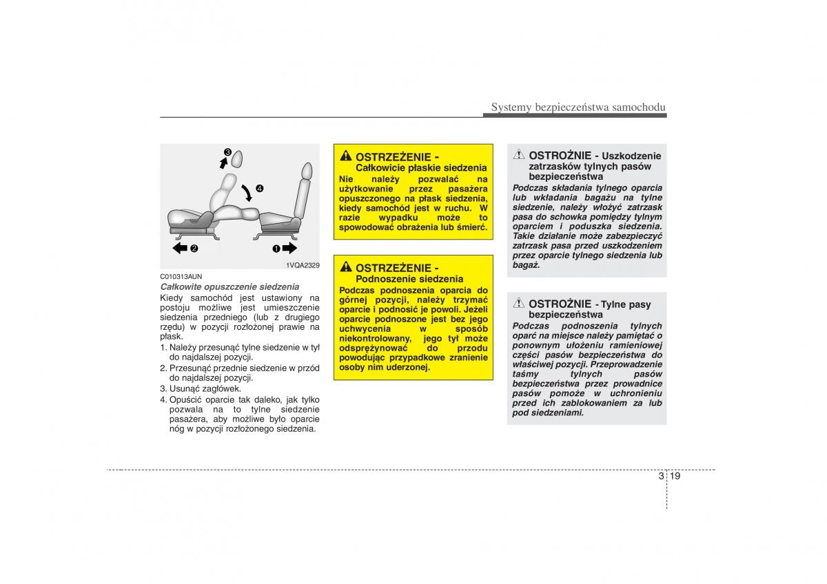 KIA Carens II 2 instrukcja obslugi / page 41