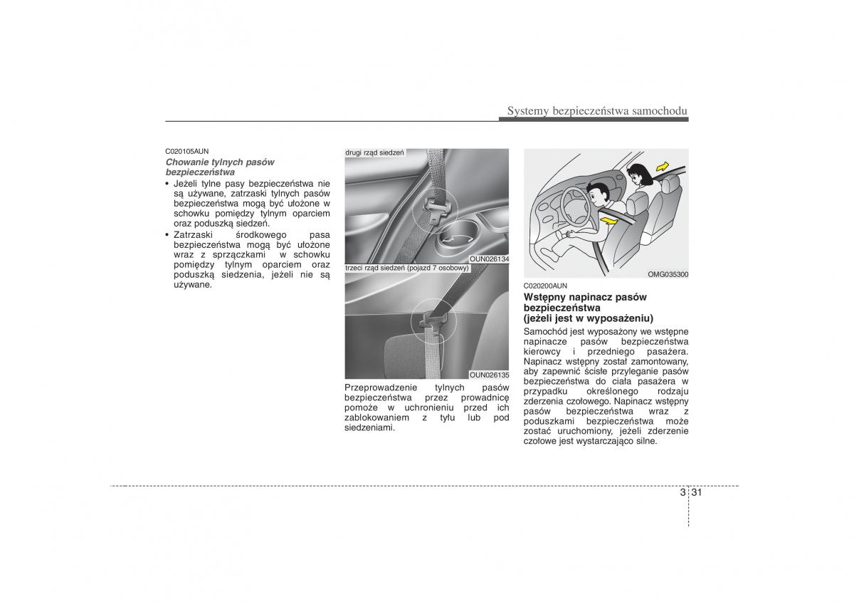 KIA Carens II 2 instrukcja obslugi / page 53