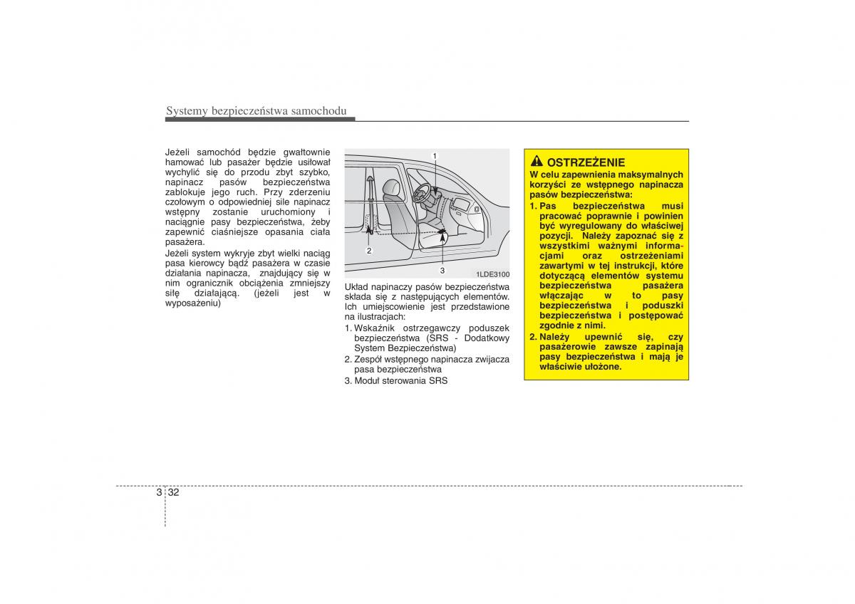 KIA Carens II 2 instrukcja obslugi / page 54