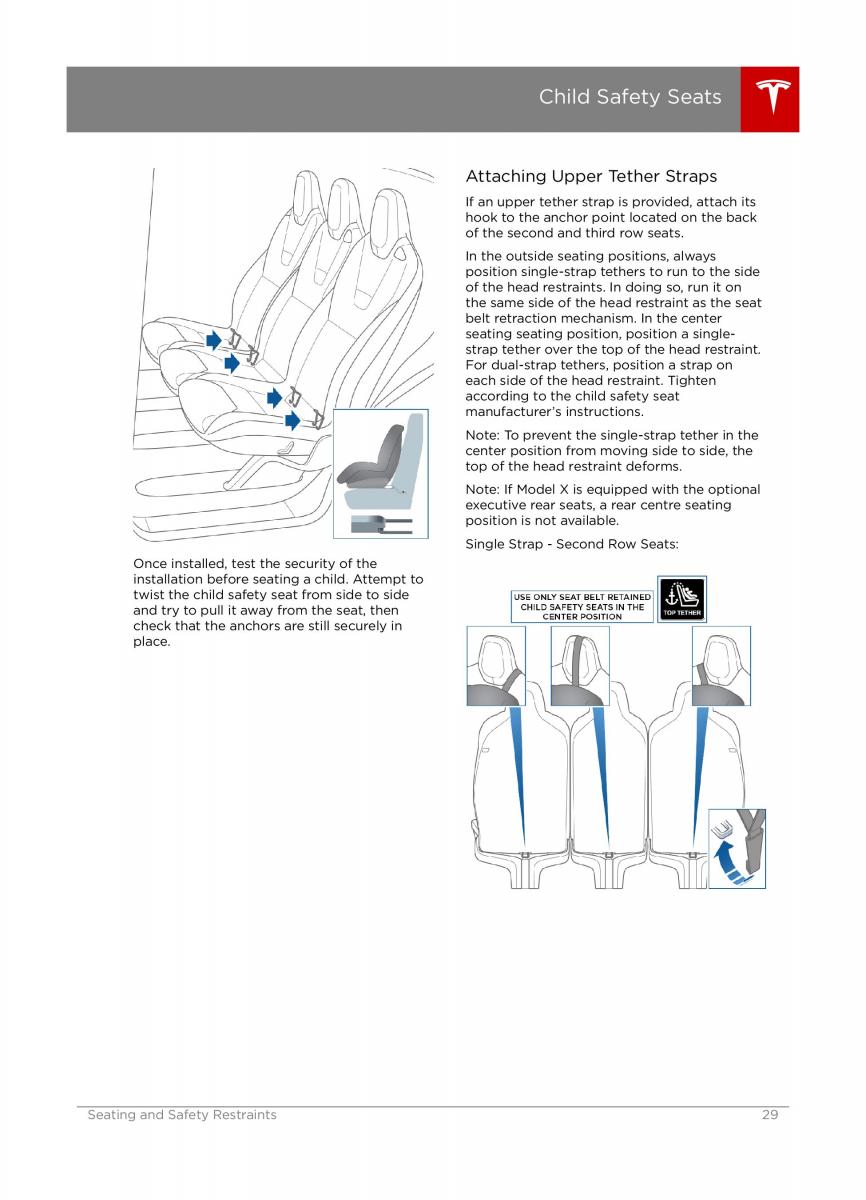 Tesla X owners manual / page 29