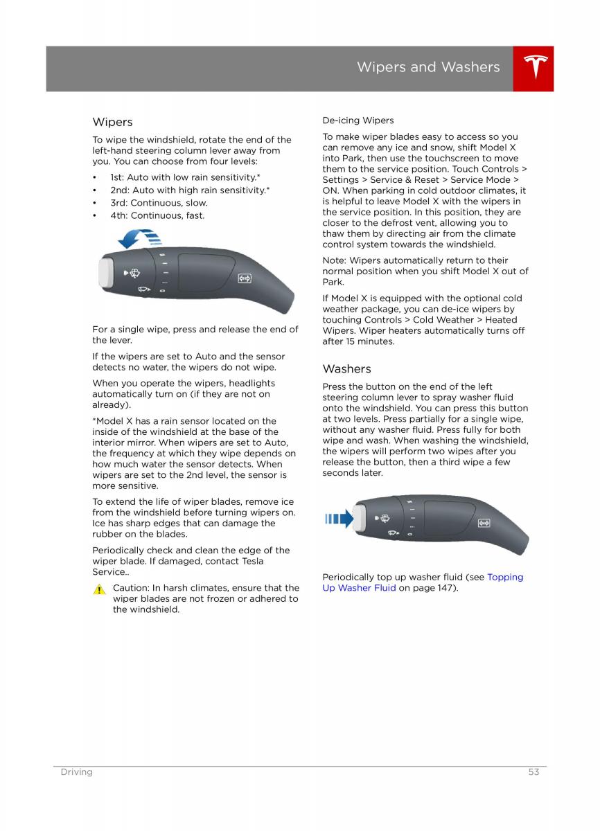 Tesla X owners manual / page 53