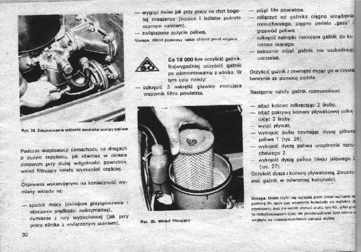 manual  Syrena 105 FSO FSM instrukcja / page 34
