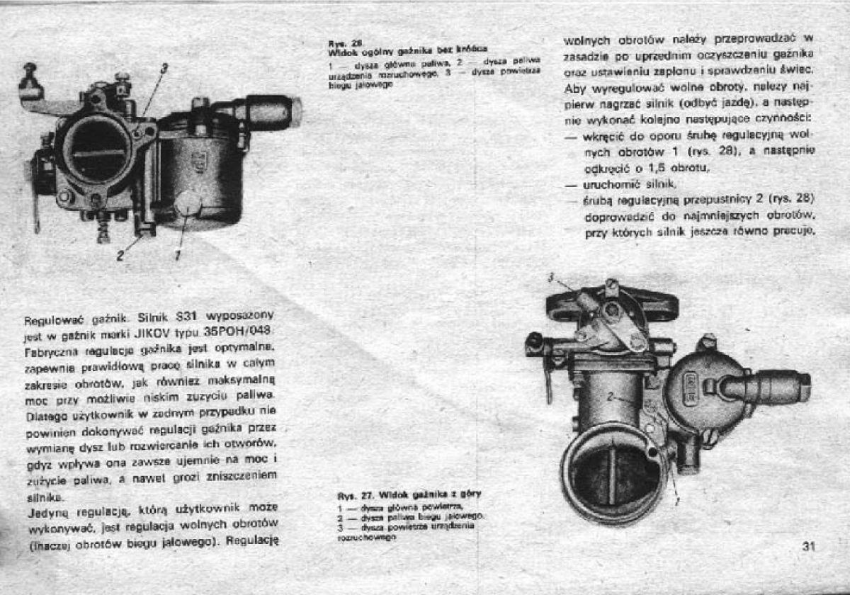 manual  Syrena 105 FSO FSM instrukcja / page 35