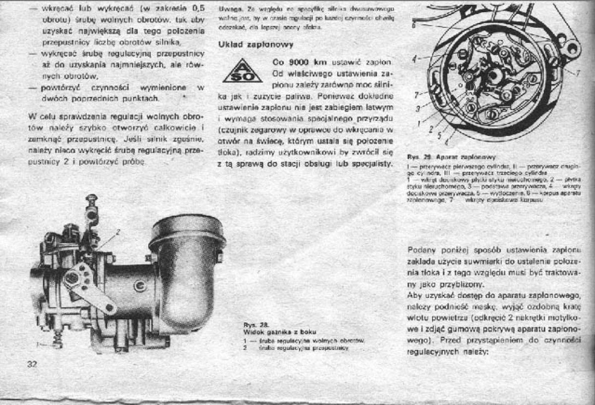 manual  Syrena 105 FSO FSM instrukcja / page 36