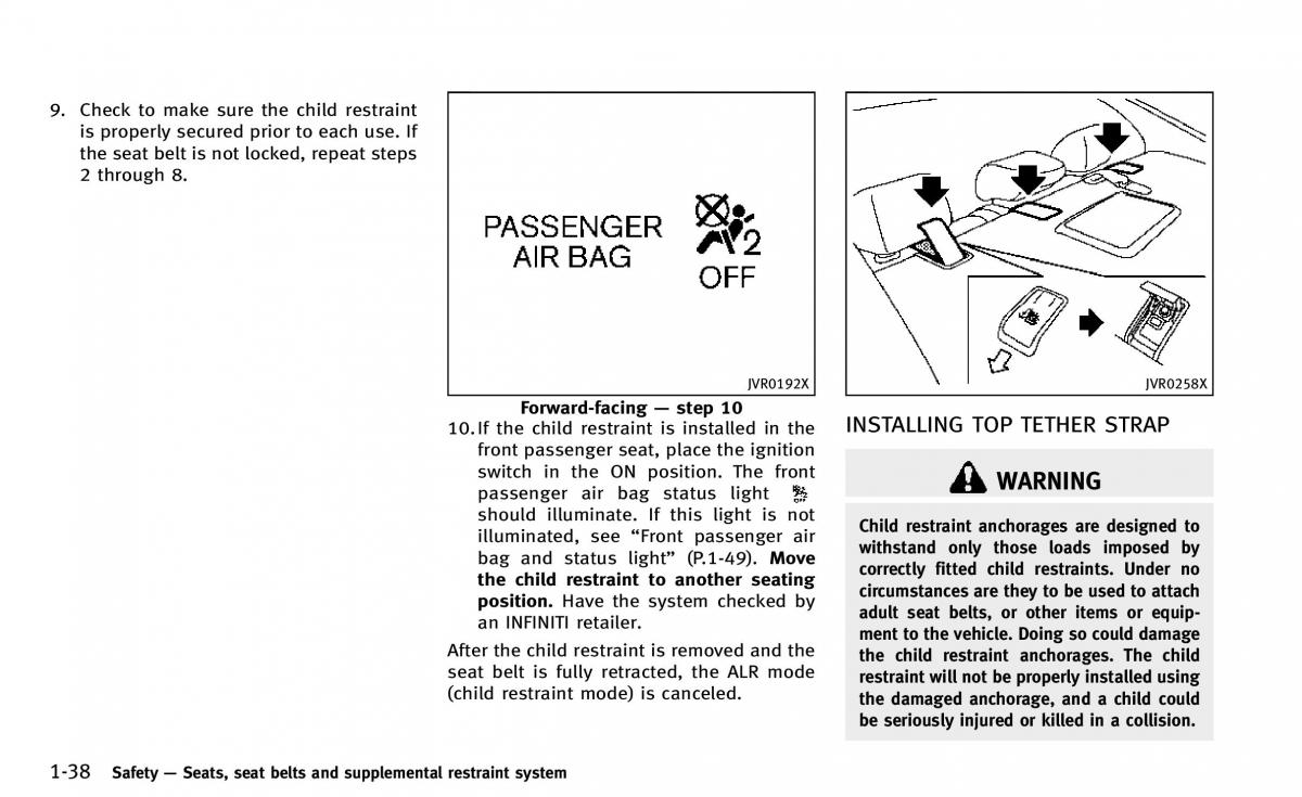 Infiniti Q50 owners manual / page 57