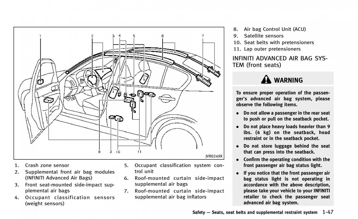 Infiniti Q50 owners manual / page 66