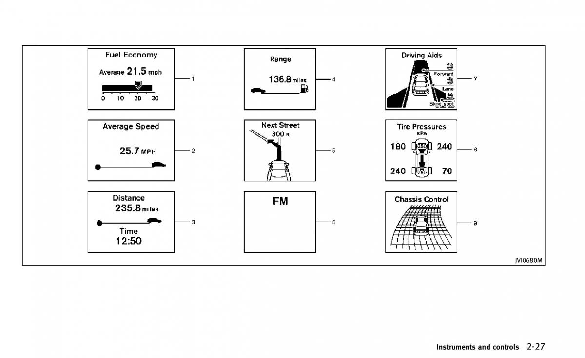 Infiniti Q50 owners manual / page 102