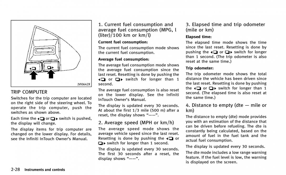 Infiniti Q50 owners manual / page 103