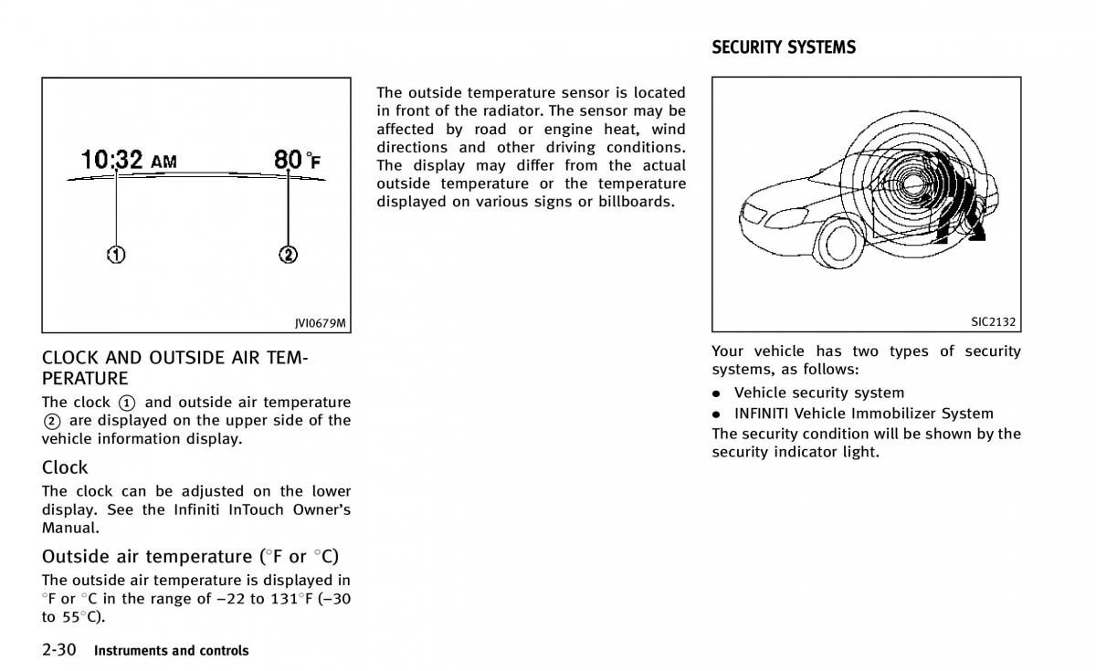 Infiniti Q50 owners manual / page 105