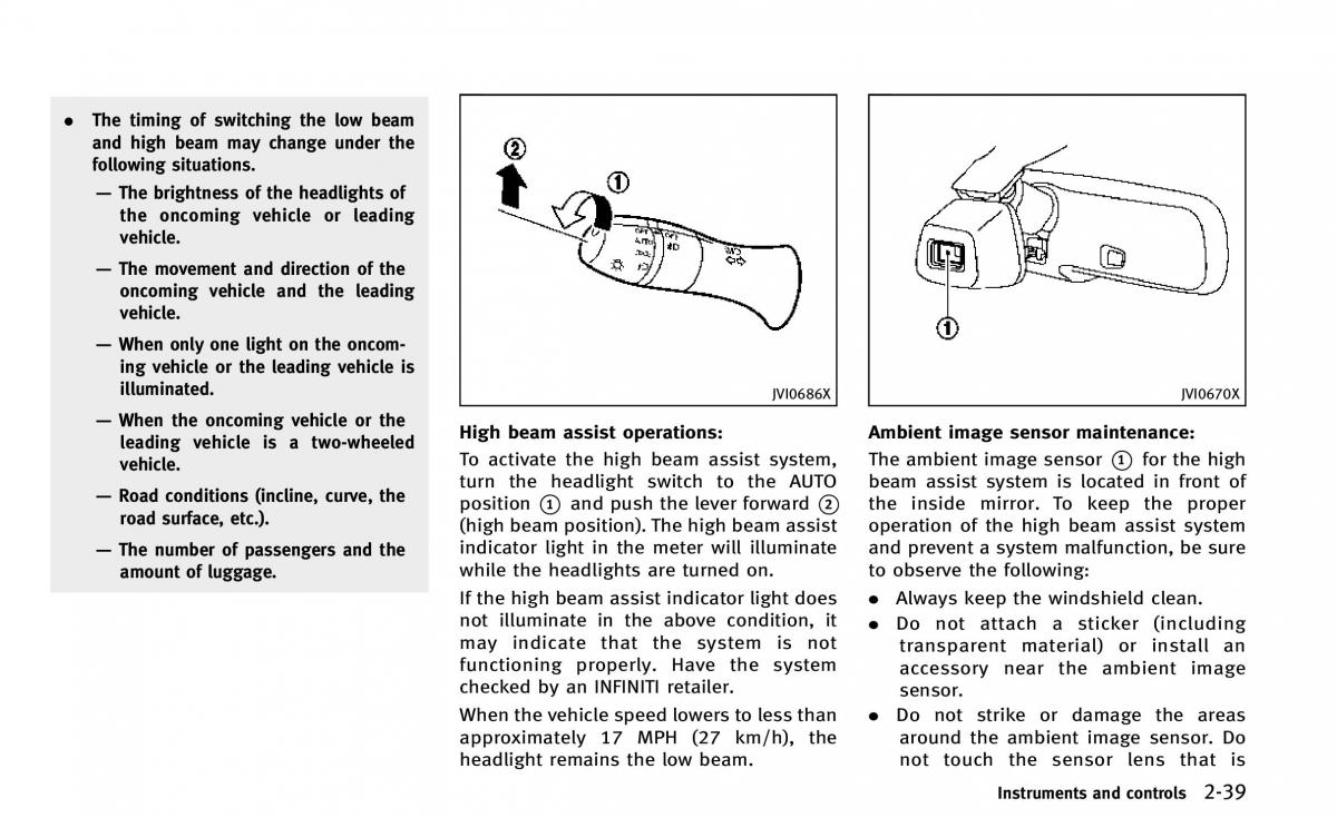 Infiniti Q50 owners manual / page 114